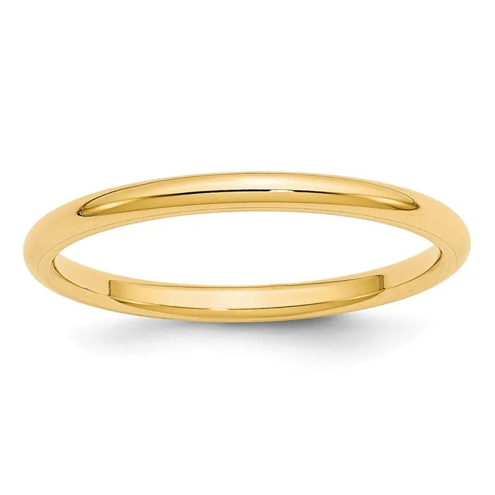 Solid 14K Yellow Gold 2mm Standard Comfort Fit MensWomens Wedding Band Ring Size 95 Goldia Rings Solid 14K Yellow Gold 2mm Standard Comfort Fit MensWomens Wedding Band Ring Size 95 Goldia Rings