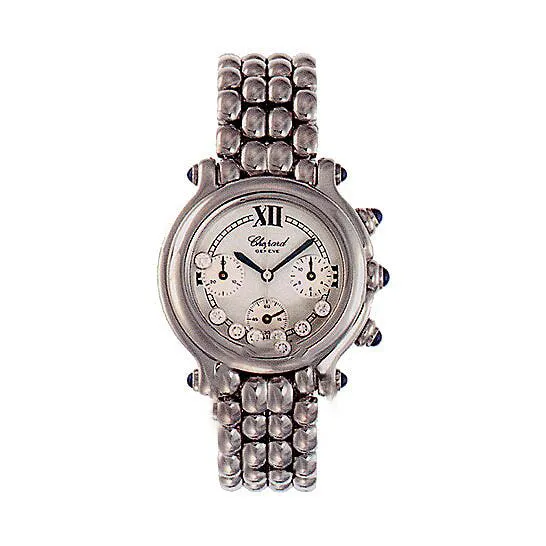 Watches JMS always Original Chopard Happy Sport Chronograph Steel Ladies Watch 27832423 Watches JMS always Original Chopard Happy Sport Chronograph Steel Ladies Watch 27832423