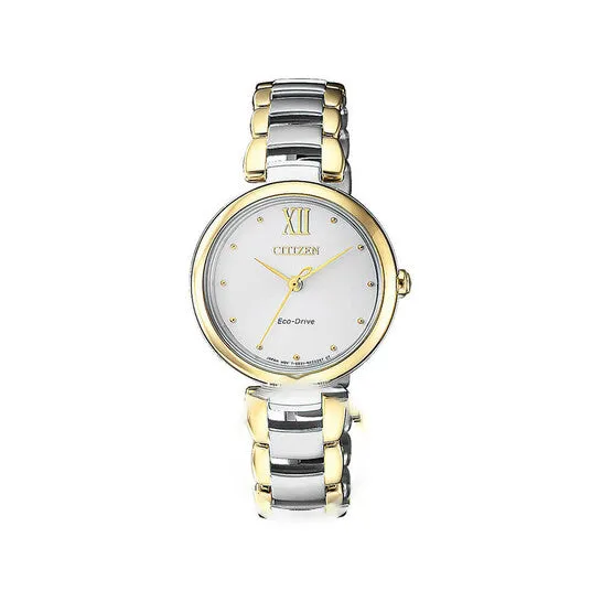 Watches JMS always Original Citizen EcoDrive White Dial Ladies Watch EM053480A Watches JMS always Original Citizen EcoDrive White Dial Ladies Watch EM053480A