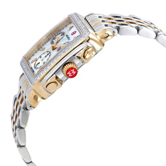 Watches JMS always Original Michele Deco Chronograph Quartz Diamond White Mother of Pearl Dial Ladies Watch MWW06A000776 Watches JMS always Original Michele Deco Chronograph Quartz Diamond White Mother of Pearl Dial Ladies Watch MWW06A000776