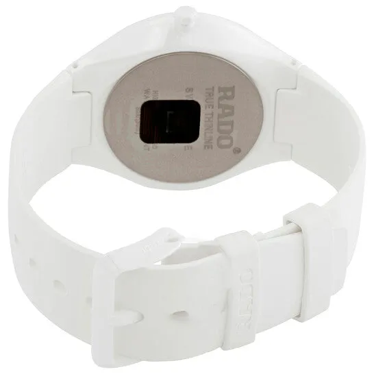 Watches JMS always Original Rado True Automatic White Ceramic Ladies Watch R27970109 Watches JMS always Original Rado True Automatic White Ceramic Ladies Watch R27970109