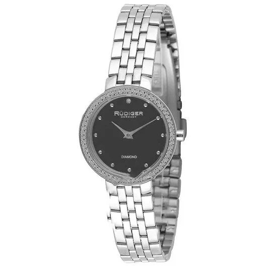 Watches JMS always Original Rudiger Hesse Black Dial Ladies Watch R330004007 Watches JMS always Original Rudiger Hesse Black Dial Ladies Watch R330004007