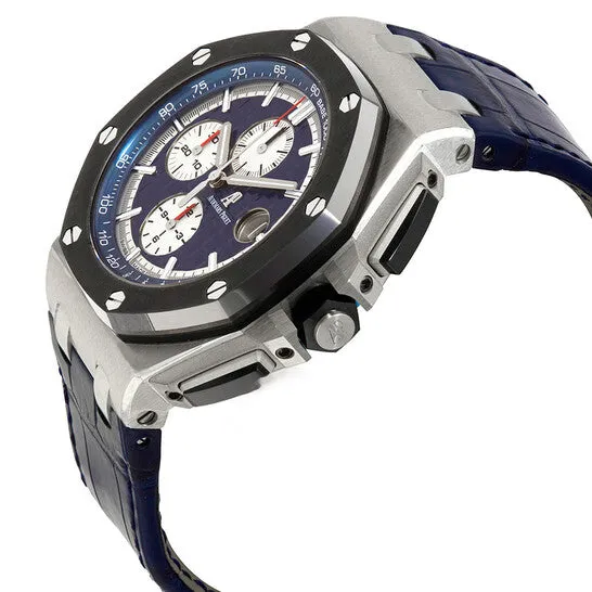 Watches Original Audemars Piguet Royal Oak Offshore Blue Alligator Leather Mens Watch 26401POOOA018CR01 JMS always Watches Original Audemars Piguet Royal Oak Offshore Blue Alligator Leather Mens Watch 26401POOOA018CR01 JMS always