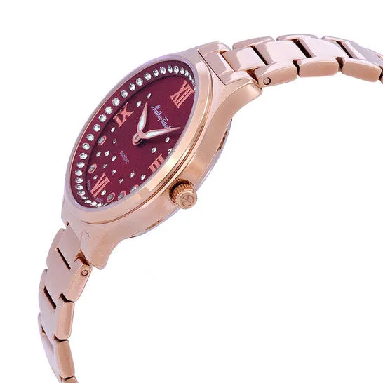Watches Original MatheyTissot Nicole Diamond Quartz Red Dial Ladies Watch D985SPR JMS always Watches Original MatheyTissot Nicole Diamond Quartz Red Dial Ladies Watch D985SPR JMS always