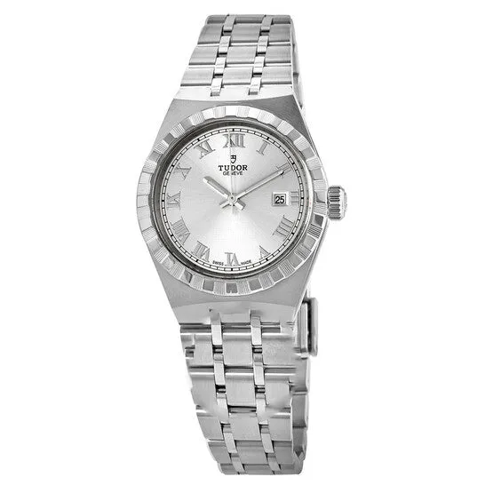 Watches Original Tudor Royal Automatic Silver Dial 28 mm Ladies Watch M283000001 JMS always Watches Original Tudor Royal Automatic Silver Dial 28 mm Ladies Watch M283000001 JMS always