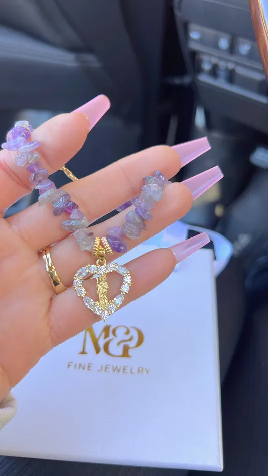 Amethyst Saint Jude Bracelet MP Jewelry Bracelets