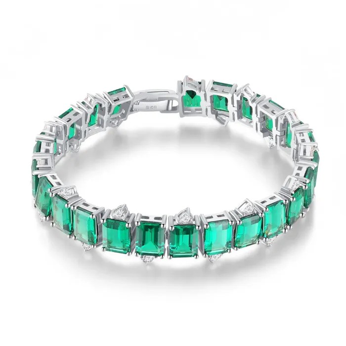 Bracelets Trendolla Jewelry Emerald Bracelet The Earth Jewelry Set collection Designed by Tanin