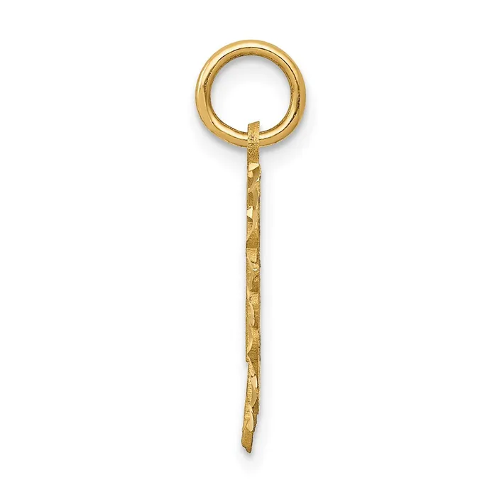 Charm Necklaces TreasureFineJewelers 14k 21 in Heart Charm
