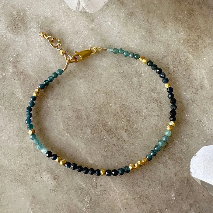 Delicate Grandidierite Bracelet Robindira Unsworth Bracelets