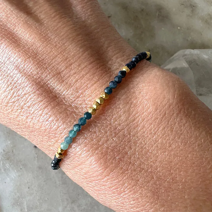 Delicate Grandidierite Bracelet Robindira Unsworth Bracelets