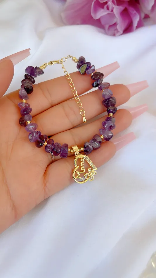 MP Jewelry Bracelets Mama Amethyst Bracelet