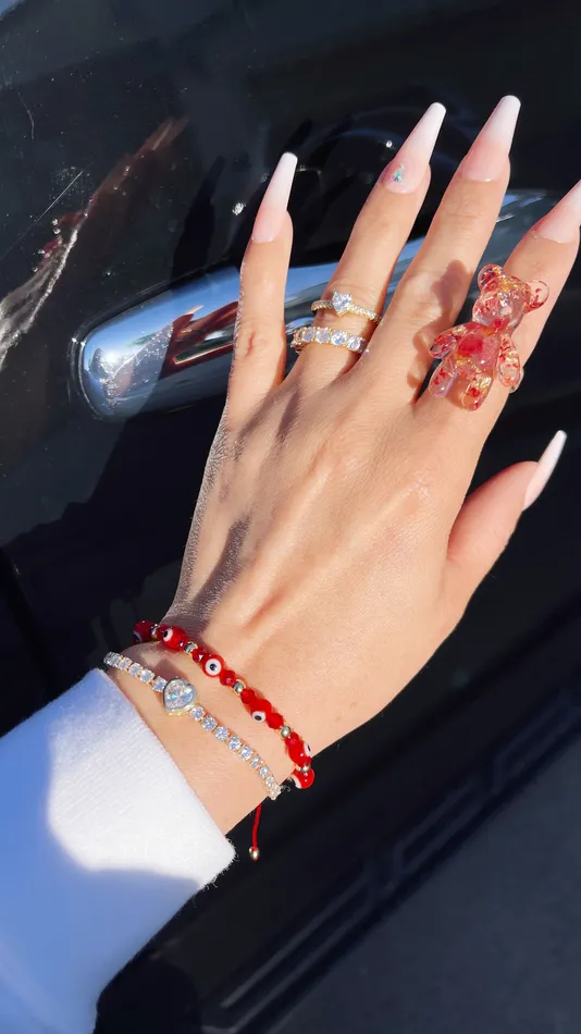 MP Jewelry Rose Gummy Bear Ring Rings MP Jewelry Rose Gummy Bear Ring Rings