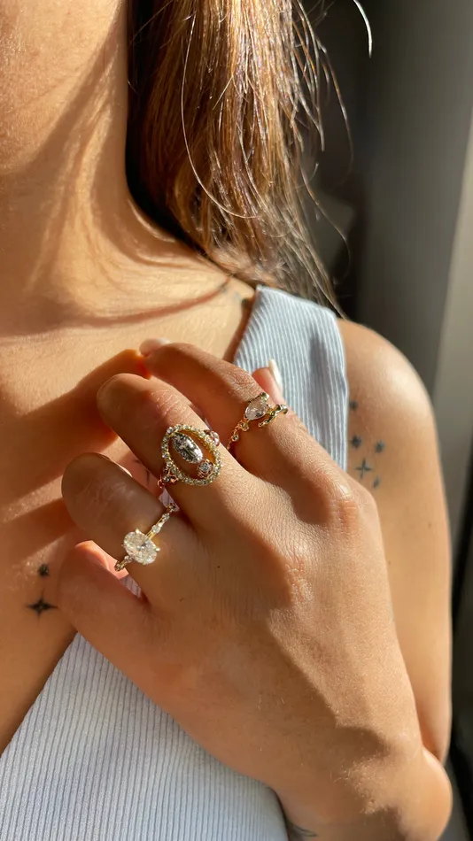 MP Jewelry Virgen de Guadalupe Oval Ring Rings