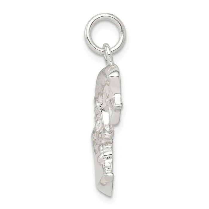 Necklaces Sterling Silver Moon Star Pendant TreasureFineJewelers