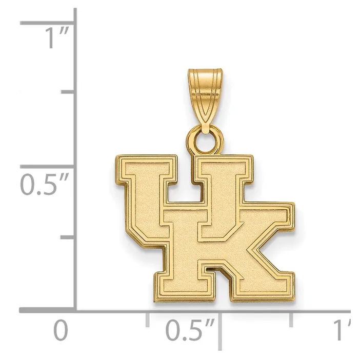 Necklaces TreasureFineJewelers 14K Yellow Gold University of Kentucky Small Pendant Necklaces TreasureFineJewelers 14K Yellow Gold University of Kentucky Small Pendant