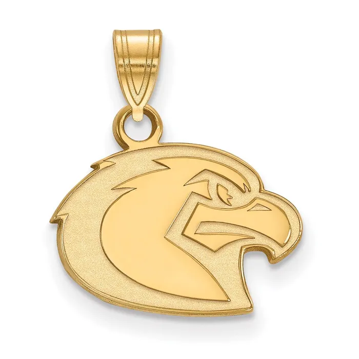 Necklaces TreasureFineJewelers Sterling Silver Goldplated Marquette University Eagle Small Pendant Necklaces TreasureFineJewelers Sterling Silver Goldplated Marquette University Eagle Small Pendant