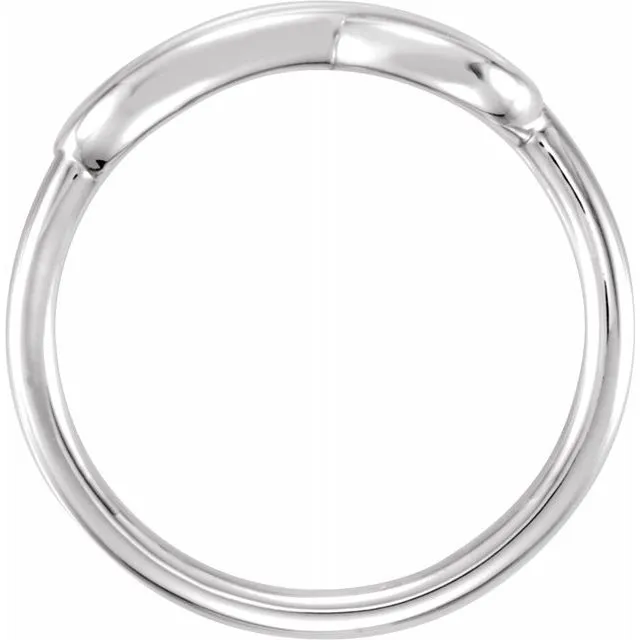 Rings Platinum Double InfinityInspired Ring TreasureFineJewelers