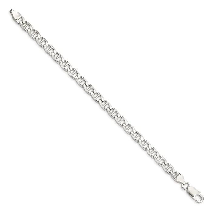 Rings Sterling Silver 65mm Flat Cuban Anchor Chain TreasureFineJewelers