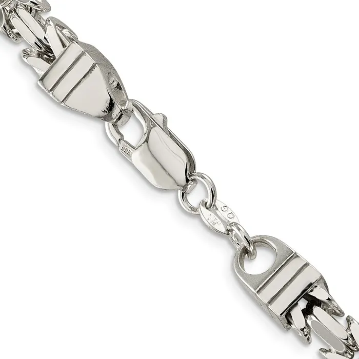 Rings Sterling Silver 6mm Byzantine Chain TreasureFineJewelers