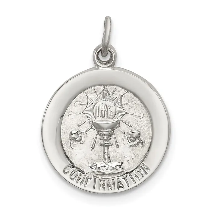 Rings Sterling Silver Confirmation Medal TreasureFineJewelers