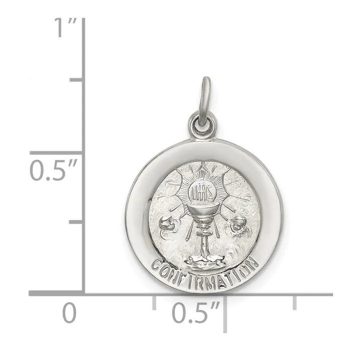 Rings Sterling Silver Confirmation Medal TreasureFineJewelers