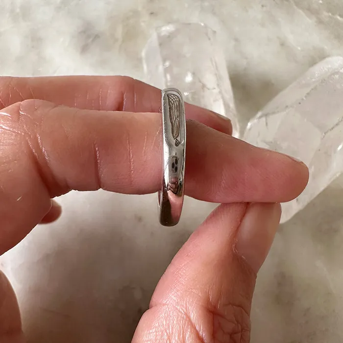 Robindira Unsworth Eros Silver Ring Rings