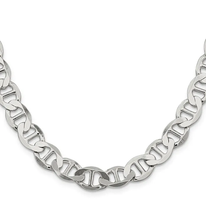 Sterling Silver 995mm Flat Anchor Chain TreasureFineJewelers Rings