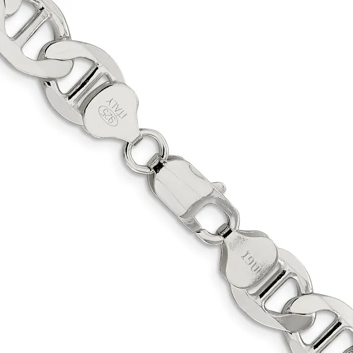Sterling Silver 995mm Flat Anchor Chain TreasureFineJewelers Rings
