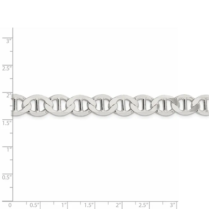 Sterling Silver 995mm Flat Anchor Chain TreasureFineJewelers Rings