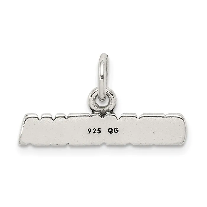 Sterling Silver Antiqued Grandma Charm TreasureFineJewelers Rings