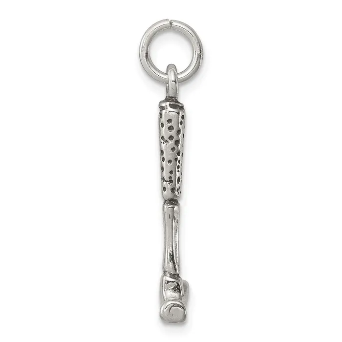 Sterling Silver Antiqued Hammer Charm TreasureFineJewelers Rings