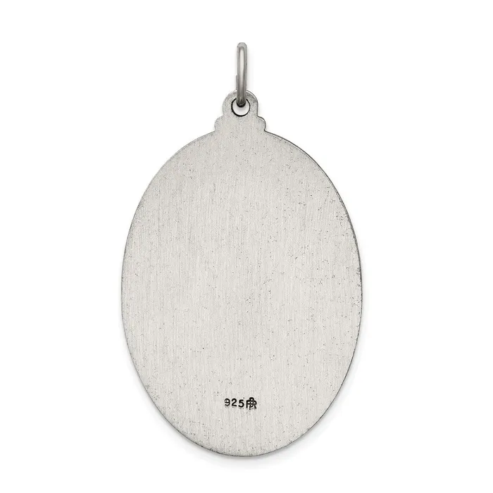Sterling Silver Our Lady Of Guadalupe Medal TreasureFineJewelers Necklaces