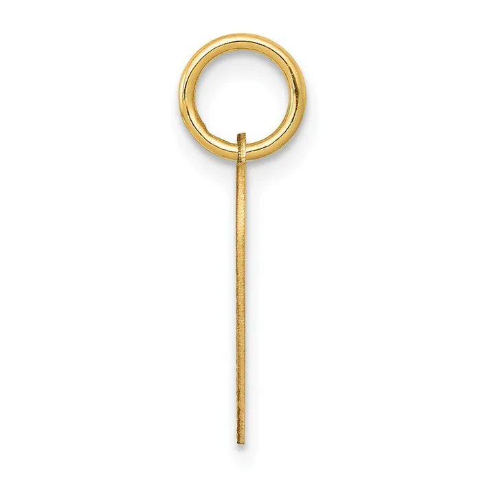 TreasureFineJewelers 14k Yellow Gold My Confirmation Heart Disc Charm Charm Necklaces