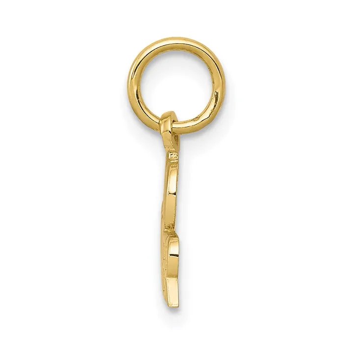 TreasureFineJewelers Charm Necklaces 10K GODMOTHER Charm
