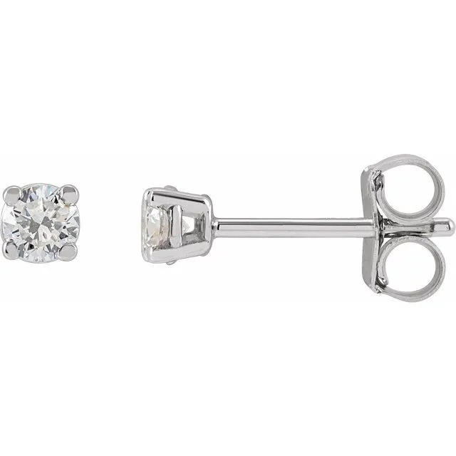 TreasureFineJewelers Earrings 14K White Gold 15 CTW LabGrown Diamond Stud Earrings TreasureFineJewelers Earrings 14K White Gold 15 CTW LabGrown Diamond Stud Earrings