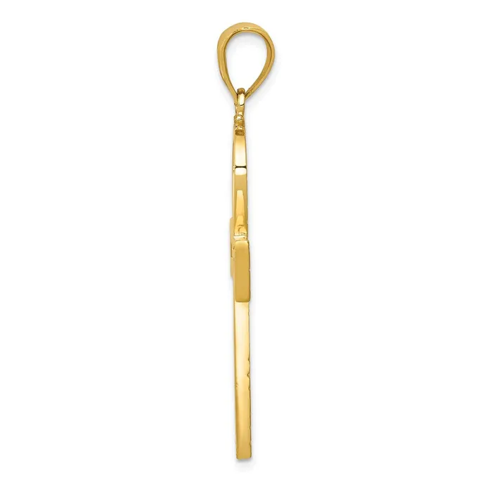 TreasureFineJewelers Necklaces 14k Ankh Cross Pendant