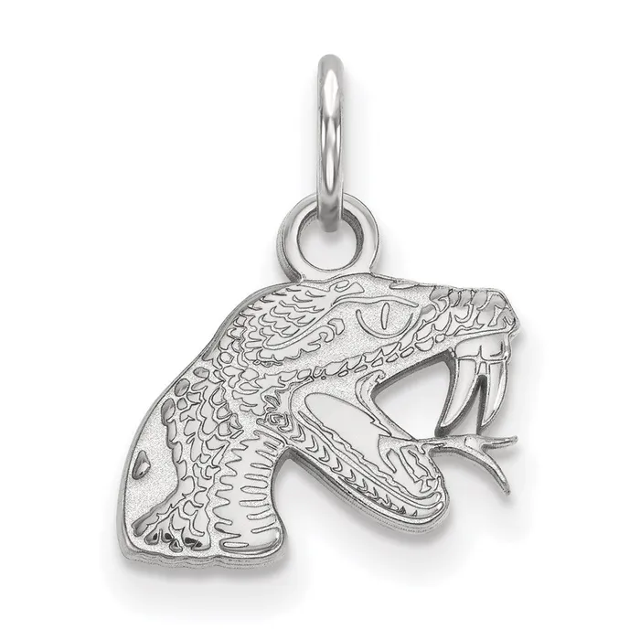 TreasureFineJewelers Necklaces Sterling Silver Rhodiumplated Florida A and M University Rattler Extra Small Pendant TreasureFineJewelers Necklaces Sterling Silver Rhodiumplated Florida A and M University Rattler Extra Small Pendant