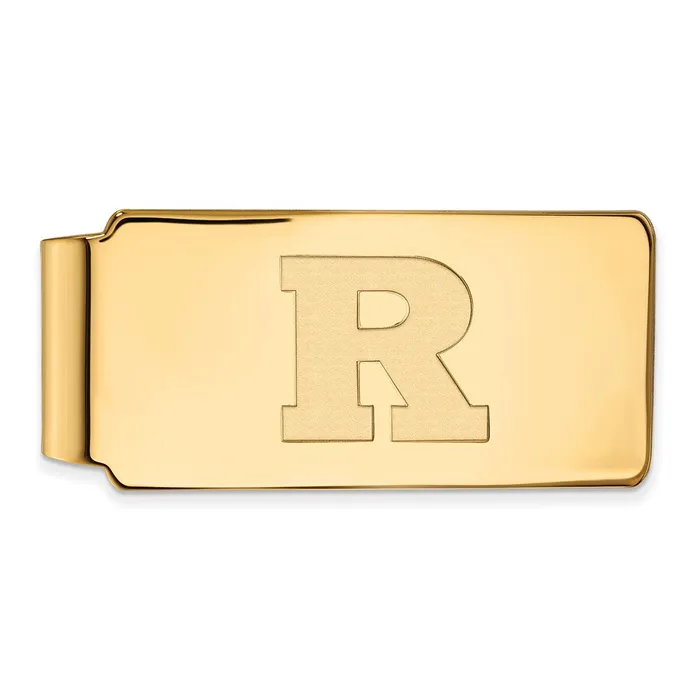 TreasureFineJewelers PreStyled Sets 10K Yellow Gold Rutgers Money Clip