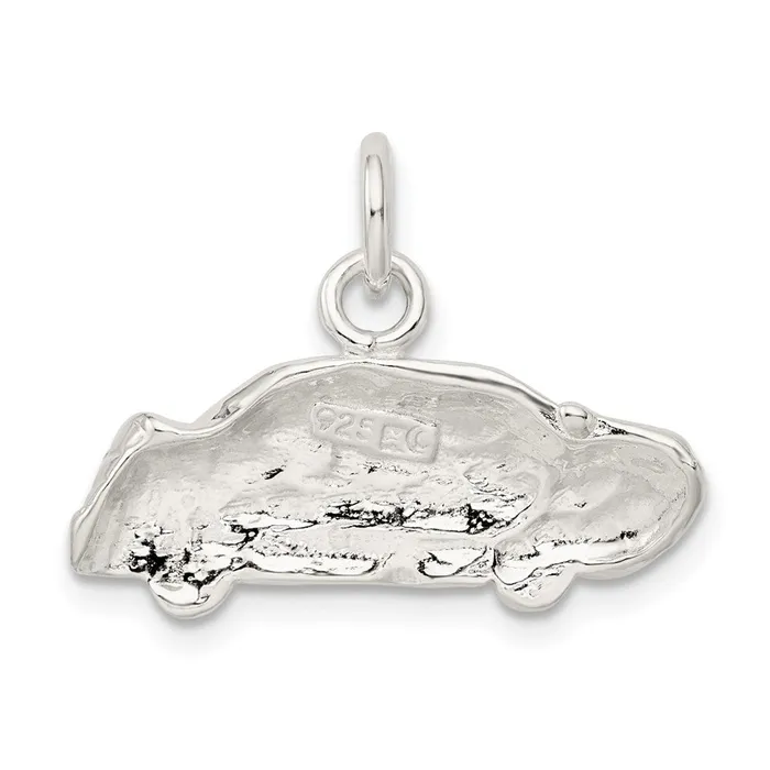 TreasureFineJewelers Sterling Silver Car Charm Rings