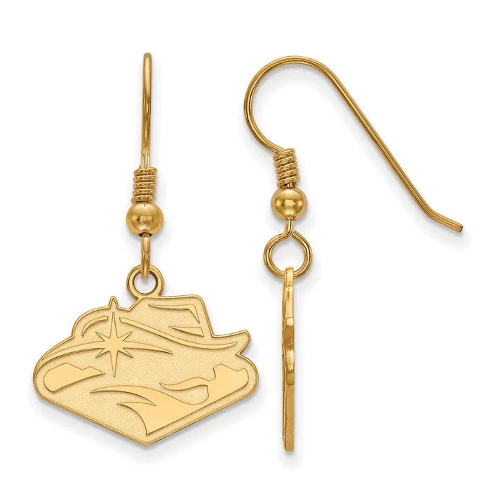 TreasureFineJewelers Sterling Silver Goldplated University of NevadaLas Vegas Small Dangle Wire Earrings Earrings TreasureFineJewelers Sterling Silver Goldplated University of NevadaLas Vegas Small Dangle Wire Earrings Earrings